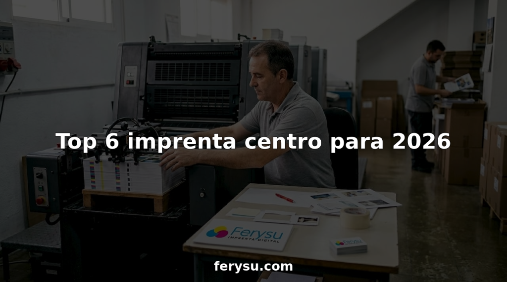 Un técnico de impresión colocando cuidadosamente las hojas en el taller del centro.